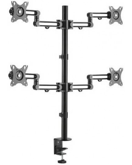NEWSTAR QUAD MONITOR ALUMINIUM ARM STAND 91-LDT30C048 NEWSTAR QUAD MONITOR ALUMINIUM ARM STAND 91-LDT30C048