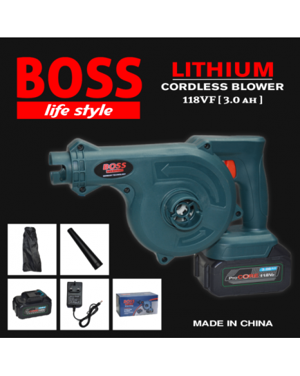 Boss Cordless Portable Blower Boss Cordless Portable Blower