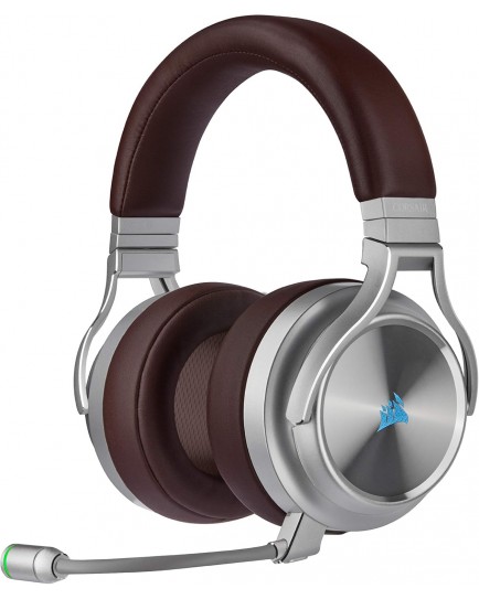 Corsair Virtuoso Rgb Wireless Se High-Fidelity Gaming Headset (50Mm High-Density Neodymium Speakers, Premium Memory Foam Earpads, 60Ft Signal Range, Omni-Directional Microphone) Espresso | CA-9011181-EU Corsair Virtuoso Rgb Wireless Se High-Fidelity Gaming Headset (50Mm High-Density Neodymium Speakers, Premium Memory Foam Earpads, 60Ft Signal Range, Omni-Directional Microphone) Espresso | CA-9011181-EU
