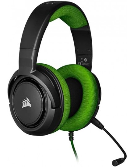 Corsair HS35 - Stereo Gaming Headset - Memory Foam Earcups - Discord Certified - Works with PC, Xbox Series X, Xbox Series S, Xbox One, PS5, PS4, Nintendo Switch, and Mobile - Green | CA-9011197-NA Corsair HS35 - Stereo Gaming Headset - Memory Foam Earcups - Discord Certified - Works with PC, Xbox Series X, Xbox Series S, Xbox One, PS5, PS4, Nintendo Switch, and Mobile - Green | CA-9011197-NA