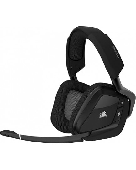 Corsair Void RGB Elite Wireless Premium Gaming Headset With 7.1 Surround Sound - Discord Certified - Works With Pc, Ps5 And Ps4 - Carbon | CA-9011201-NA Corsair Void RGB Elite Wireless Premium Gaming Headset With 7.1 Surround Sound - Discord Certified - Works With Pc, Ps5 And Ps4 - Carbon | CA-9011201-NA