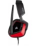 Corsair void elite 7.1 surround sound premium gaming headset - cherry red, Wired | CA-9011206-NA Corsair void elite 7.1 surround sound premium gaming headset - cherry red, Wired | CA-9011206-NA