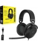 Corsair HS65 Surround Wired Gaming Headset, Dolby Audio 7.1, 20Hz - 20 kHz Frequency Response, 1.8m Cable Length, Omni Directional, 50mm Drivers, For PC / Mac / PS4/5, Xbox One, Black | CA-9011270-NA Corsair HS65 Surround Wired Gaming Headset, Dolby Audio 7.1, 20Hz - 20 kHz Frequency Response, 1.8m Cable Length, Omni Directional, 50mm Drivers, For PC / Mac / PS4/5, Xbox One, Black | CA-9011270-NA