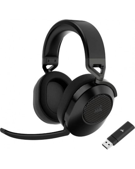 Corsair HS65 Wireless Gaming Headset, 50mm Neodymium Drivers 2.4GHz Wireless / BT Connection, Dolby Audio 7.1 Surround Sound, Omni-Directional Micr, On-Ear Audio Controls, Carbon | CA-9011285-EU2 Corsair HS65 Wireless Gaming Headset, 50mm Neodymium Drivers 2.4GHz Wireless / BT Connection, Dolby Audio 7.1 Surround Sound, Omni-Directional Micr, On-Ear Audio Controls, Carbon | CA-9011285-EU2