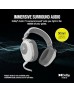 CORSAIR HS65 WIRELESS Multiplatform Gaming Headset with Bluetooth – Dolby 7.1 Surround Sound – Omni-Directional Microphone – iCUE Compatible – PC, Mac, PS5, PS4, Nintendo Switch, Mobile – White | CA-9011286-EU2 CORSAIR HS65 WIRELESS Multiplatform Gaming Headset with Bluetooth – Dolby 7.1 Surround Sound – Omni-Directional Microphone – iCUE Compatible – PC, Mac, PS5, PS4, Nintendo Switch, Mobile – White | CA-9011286-EU2