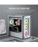 Corsair Icue 5000X Cc-9011213-Ww Rgb Tempered Glass Mid-Tower Atx Pc Smart Case — White | CC-9011213-WW Corsair Icue 5000X Cc-9011213-Ww Rgb Tempered Glass Mid-Tower Atx Pc Smart Case — White | CC-9011213-WW