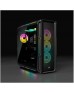 Corsair Icue 5000T Rgb Mid-Tower Atx Pc Case-208 Individually Addressable Rgb Leds-Fits Multiple 360mm Radiators-Easy Cable Management-3 Included Corsair Ll120 Rgb Fans | CC-9011230-WW Corsair Icue 5000T Rgb Mid-Tower Atx Pc Case-208 Individually Addressable Rgb Leds-Fits Multiple 360mm Radiators-Easy Cable Management-3 Included Corsair Ll120 Rgb Fans | CC-9011230-WW