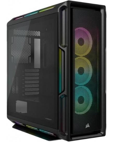 Corsair Icue 5000T Rgb Mid-Tower Atx Pc Case-208 Individually Addressable Rgb Leds-Fits Multiple 360mm Radiators-Easy Cable Management-3 Included Corsair Ll120 Rgb Fans | CC-9011230-WW Corsair Icue 5000T Rgb Mid-Tower Atx Pc Case-208 Individually Addressable Rgb Leds-Fits Multiple 360mm Radiators-Easy Cable Management-3 Included Corsair Ll120 Rgb Fans | CC-9011230-WW
