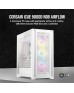Corsair iCUE 5000D RGB Airflow Mid-Tower Case - 3X AF120 RGB Elite Fans - iCUE Lighting Node PRO Controller - High-Airflow Design - CORSAIR RapidRoute Cable Management System - True White | CC-9011243-WW Corsair iCUE 5000D RGB Airflow Mid-Tower Case - 3X AF120 RGB Elite Fans - iCUE Lighting Node PRO Controller - High-Airflow Design - CORSAIR RapidRoute Cable Management System - True White | CC-9011243-WW