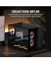 CORSAIR 2500D AIRFLOW Mid-Tower mATX PC Case – No Fans Included – Dual-Chamber Design – Wide Cooling Flexibility – Reverse Connection Motherboard Compatible – Black|CC-9011263-WW CORSAIR 2500D AIRFLOW Mid-Tower mATX PC Case – No Fans Included – Dual-Chamber Design – Wide Cooling Flexibility – Reverse Connection Motherboard Compatible – Black|CC-9011263-WW