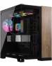 Corsair 6500X Mid-Tower Dual Chamber PC Case, Panoramic Tempered Glass, Support Up to 10x 120mm Fans, Up to 360mm Radiator, Reverse Connection Motherboard Compatible, Black/Walnut Wood | CC-9011282-WW Corsair 6500X Mid-Tower Dual Chamber PC Case, Panoramic Tempered Glass, Support Up to 10x 120mm Fans, Up to 360mm Radiator, Reverse Connection Motherboard Compatible, Black/Walnut Wood | CC-9011282-WW