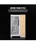 CORSAIR ATX 6500X Mid-Tower Dual Chamber PC Case - Panoramic Tempered Glass - Reverse Connection Compatible Motherboard - No Fans Included - White/Bamboo Wood | CC-9011284-WW CORSAIR ATX 6500X Mid-Tower Dual Chamber PC Case - Panoramic Tempered Glass - Reverse Connection Compatible Motherboard - No Fans Included - White/Bamboo Wood | CC-9011284-WW