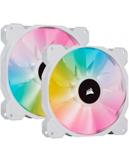 CORSAIR SP Series, White SP140 RGB ELITE, 140mm RGB LED Fan | CO-9050139-WW CORSAIR SP Series, White SP140 RGB ELITE, 140mm RGB LED Fan | CO-9050139-WW