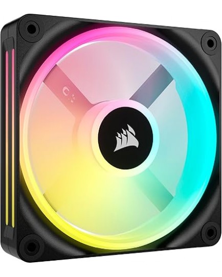 Corsair iCUE LINK QX120 RGB 120mm PWM PC Fan Expansion Kit Single Black | CO-9051001-WW Corsair iCUE LINK QX120 RGB 120mm PWM PC Fan Expansion Kit Single Black | CO-9051001-WW