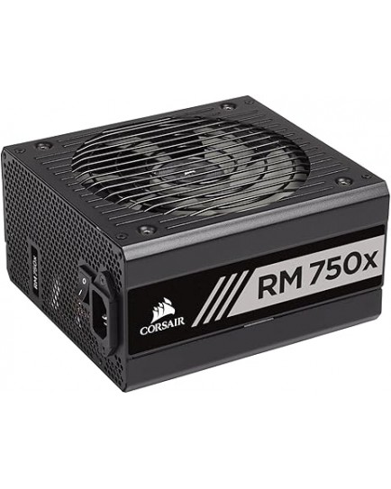 Corsair RM750x 80 Plus Gold, 750 W Fully Modular ATX Power Supply Unit - Black | CP-9020199-UK Corsair RM750x 80 Plus Gold, 750 W Fully Modular ATX Power Supply Unit - Black | CP-9020199-UK