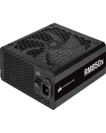Corsair RMx Series RM850x 850 Watt Power Supply, 80 PLUS Gold, PSU, Fully Modular, ATX, Black, UK, (2021) | CP-9020200-UK Corsair RMx Series RM850x 850 Watt Power Supply, 80 PLUS Gold, PSU, Fully Modular, ATX, Black, UK, (2021) | CP-9020200-UK