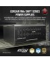 Corsair RM750x SHIFT Fully Modular ATX Power Supply - 80 PLUS Gold - ATX 3.0 - PCIe 5.0 - Zero RPM - Modular Side Interface - Black | CP-9020251-UK Corsair RM750x SHIFT Fully Modular ATX Power Supply - 80 PLUS Gold - ATX 3.0 - PCIe 5.0 - Zero RPM - Modular Side Interface - Black | CP-9020251-UK