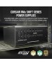 Corsair RM1200x Shift Fully Modular ATX Power Supply - Modular Side Interface - ATX 3.0 & PCIe 5.0 Compliant - Zero RPM Fan Mode - 105°C-Rated Capacitors - 80 Plus Gold Efficiency - Black | CP-9020254-UK Corsair RM1200x Shift Fully Modular ATX Power Supply - Modular Side Interface - ATX 3.0 & PCIe 5.0 Compliant - Zero RPM Fan Mode - 105°C-Rated Capacitors - 80 Plus Gold Efficiency - Black | CP-9020254-UK