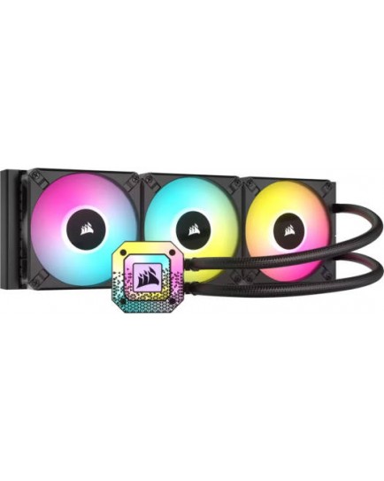 CORSAIR iCUE H150i ELITE CAPELLIX XT, 360mm Radiator, Liquid CPU Cooler | CW-9060070-WW CORSAIR iCUE H150i ELITE CAPELLIX XT, 360mm Radiator, Liquid CPU Cooler | CW-9060070-WW