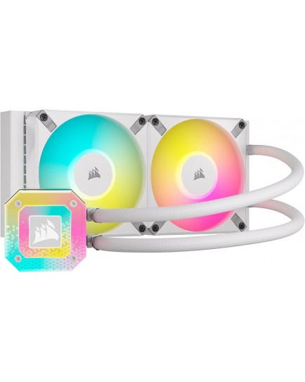 CORSAIR iCUE H100i ELITE CAPELLIX XT White, 240mm Radiator | CW-9060072-WW CORSAIR iCUE H100i ELITE CAPELLIX XT White, 240mm Radiator | CW-9060072-WW