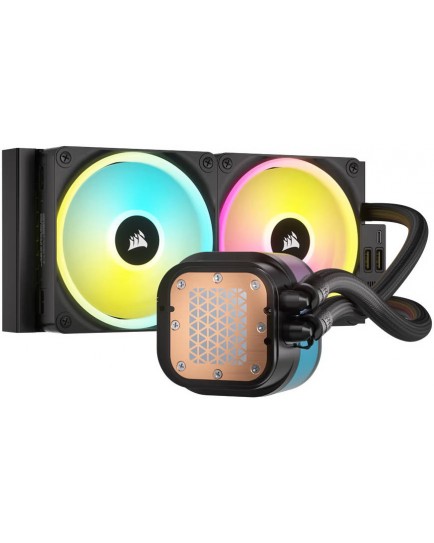 CORSAIR iCUE LINK H100i RGB AIO 240mm Radiator Liquid CPU Cooler | CW-9061001-WW CORSAIR iCUE LINK H100i RGB AIO 240mm Radiator Liquid CPU Cooler | CW-9061001-WW
