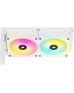 CORSAIR iCUE LINK H100i RGB AIO White, 240mm Radiator Liquid CPU Cooler | CW-9061005-WW CORSAIR iCUE LINK H100i RGB AIO White, 240mm Radiator Liquid CPU Cooler | CW-9061005-WW