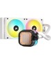 CORSAIR iCUE LINK H100i RGB AIO White, 240mm Radiator Liquid CPU Cooler | CW-9061005-WW CORSAIR iCUE LINK H100i RGB AIO White, 240mm Radiator Liquid CPU Cooler | CW-9061005-WW