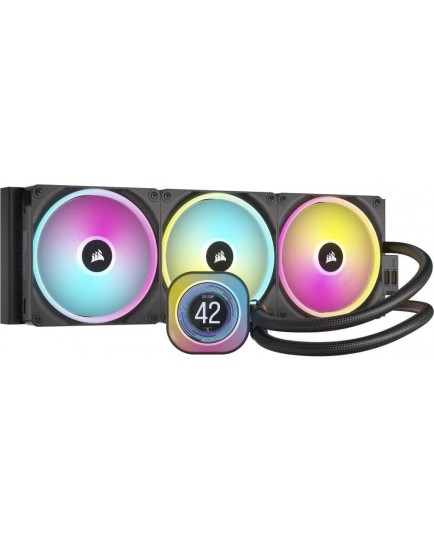 CORSAIR iCUE LINK H170i LCD AIO 420mm Radiator Liquid CPU Cooler | CW-9061009-WW CORSAIR iCUE LINK H170i LCD AIO 420mm Radiator Liquid CPU Cooler | CW-9061009-WW