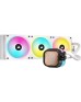 CORSAIR iCUE LINK H150i LCD AIO White 360mm Radiator Liquid CPU Cooler | CW-9061010-WW CORSAIR iCUE LINK H150i LCD AIO White 360mm Radiator Liquid CPU Cooler | CW-9061010-WW