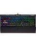 Corsair K70 RGB MK.2 Full-Sized Mechanical Gaming Keyboard, CHERRY MX Red Switches, USB-A Wired Connectivity, Full Key (NKRO) with 100% Anti-Ghosting Keys, Black | CH-9109010-NA Corsair K70 RGB MK.2 Full-Sized Mechanical Gaming Keyboard, CHERRY MX Red Switches, USB-A Wired Connectivity, Full Key (NKRO) with 100% Anti-Ghosting Keys, Black | CH-9109010-NA