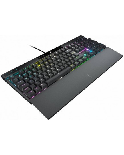 Corsair K70 RGB Pro Mechanical Wired Keyboard, Cherry MX Red Switch, 105 Keys Matrix, Rate Up to 8000Hz with Axon, Polycarbonate Keycaps, 100 Million Keystrokes, Arabic Layout, Black | CH-9109410-AR Corsair K70 RGB Pro Mechanical Wired Keyboard, Cherry MX Red Switch, 105 Keys Matrix, Rate Up to 8000Hz with Axon, Polycarbonate Keycaps, 100 Million Keystrokes, Arabic Layout, Black | CH-9109410-AR