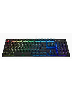 Corsair K60 Rgb Pro Mechanical Gaming Keyboard Cherry Keyswitches Durable Aluminum Frame Customisable Per Key Backlighting, Black | CH-910D019-NA
