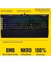 Corsair K95 RGB PLATINUM Mechanical Gaming Keyboard, 6 Dedicated G-Keys, Detachable Wrist Rest, Cherry MX Speed, Black | CH-9127014-NA Corsair K95 RGB PLATINUM Mechanical Gaming Keyboard, 6 Dedicated G-Keys, Detachable Wrist Rest, Cherry MX Speed, Black | CH-9127014-NA