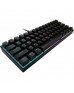 Corsair K65 RGB MINI 60% Mechanical Gaming Keyboard, Cherry MX Red Swtiches, 61 Keys, Full Key (NKRO) Keys, , Wired Connectivity, AXON Hyper-Processing Technology, Black | CH-9194010-NA Corsair K65 RGB MINI 60% Mechanical Gaming Keyboard, Cherry MX Red Swtiches, 61 Keys, Full Key (NKRO) Keys, , Wired Connectivity, AXON Hyper-Processing Technology, Black | CH-9194010-NA