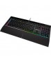 Corsair K55 RGB PRO XT RGB USB 3.0 Type-A Gaming Keyboard, Rubber Dome Switches, 16.8 Million Colors, Wrist Rest Included, IP42 Rate Protection, Wired Connectivity | CH-9226715-NA Corsair K55 RGB PRO XT RGB USB 3.0 Type-A Gaming Keyboard, Rubber Dome Switches, 16.8 Million Colors, Wrist Rest Included, IP42 Rate Protection, Wired Connectivity | CH-9226715-NA