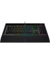 Corsair K55 RGB PRO RGB USB 2.0 Type-A Gaming Keyboard, Rubber Dome Switch, 16.8 Million Colors, Wrist Rest Included, IP42 Rate Protection, Wired Connectivity, Black | CH-9226765-NA Corsair K55 RGB PRO RGB USB 2.0 Type-A Gaming Keyboard, Rubber Dome Switch, 16.8 Million Colors, Wrist Rest Included, IP42 Rate Protection, Wired Connectivity, Black | CH-9226765-NA