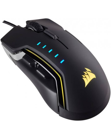 Corsair GLAIVE RGB Wired Gaming Mouse, Aluminum | CH-9302111-NA Corsair GLAIVE RGB Wired Gaming Mouse, Aluminum | CH-9302111-NA