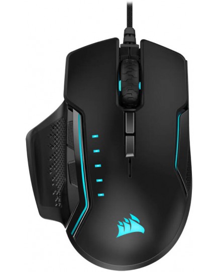 Corsair GLAIVE RGB PRO Wired Gaming Mouse, Black | CH-9302211-NA Corsair GLAIVE RGB PRO Wired Gaming Mouse, Black | CH-9302211-NA