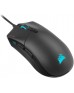 Corsair SABRE RGB PRO CHAMPION SERIES Ultra-Light Wired Gaming Mouse, 6 Programmable Buttons, PMW3392 Sensor, 18000 DPI, 2.1m Drag-Reducing Paracord Cable, Black | CH-9303111-EU Corsair SABRE RGB PRO CHAMPION SERIES Ultra-Light Wired Gaming Mouse, 6 Programmable Buttons, PMW3392 Sensor, 18000 DPI, 2.1m Drag-Reducing Paracord Cable, Black | CH-9303111-EU