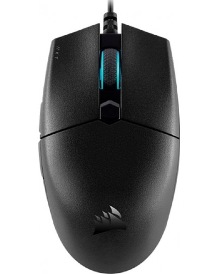 Corsair Katar Pro Ultra-Light Wired Gaming Mouse, 6 Prog Buttons, 12400 DPI, Optical Sensor, 2 Zone RGB Backlighting, Supported in iCUE, Black | CH-930C011-NA Corsair Katar Pro Ultra-Light Wired Gaming Mouse, 6 Prog Buttons, 12400 DPI, Optical Sensor, 2 Zone RGB Backlighting, Supported in iCUE, Black | CH-930C011-NA