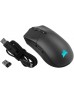 Corsair SABRE RGB PRO CHAMPION SERIES Wireless Gaming Mouse, 7 Programmable Buttons, MARKSMAN 26K Sensor, 26,000 DPI, SLIPSTREAM Technology, 1.8m Drag-Reducing Paracord Cable, Black | CH-9313211-EU Corsair SABRE RGB PRO CHAMPION SERIES Wireless Gaming Mouse, 7 Programmable Buttons, MARKSMAN 26K Sensor, 26,000 DPI, SLIPSTREAM Technology, 1.8m Drag-Reducing Paracord Cable, Black | CH-9313211-EU