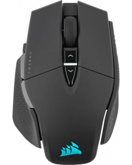 Corsair M65 RGB ULTRA Wireless Gaming Mouse, MARKSMAN 26K Sensor, 26,000 DPI, 8 Programmable Buttons, SLIPSTREAM Technology, 1.8m Tangle Free Rubber Cable, Black | CH-9319411-EU Corsair M65 RGB ULTRA Wireless Gaming Mouse, MARKSMAN 26K Sensor, 26,000 DPI, 8 Programmable Buttons, SLIPSTREAM Technology, 1.8m Tangle Free Rubber Cable, Black | CH-9319411-EU