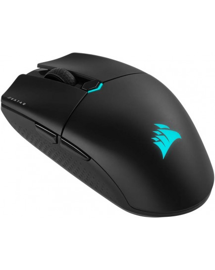 Corsair Katar Elite Wireless Gaming Mouse, MARKSMAN 26K Sensor Type, Up to 26000 DPI, 50G Acceleration, 650 IPS Tracking Speed, Slipstream 2.4Ghz Dongle, 1.8m Cable Length, Black | CH-931C111-EU Corsair Katar Elite Wireless Gaming Mouse, MARKSMAN 26K Sensor Type, Up to 26000 DPI, 50G Acceleration, 650 IPS Tracking Speed, Slipstream 2.4Ghz Dongle, 1.8m Cable Length, Black | CH-931C111-EU