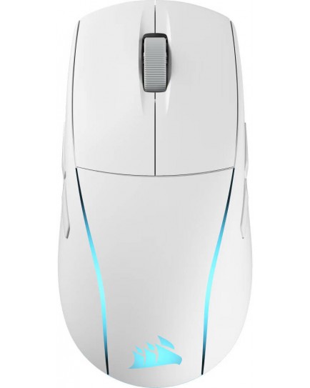 Corsair M75 Wireless Lightweight RGB Gaming Mouse, Ambidextrous Design, MARKSMAN 26K Sensor, 26,000 DPI, 650 IPS Tracking, 50G Acceleration, Slipstream Wireless, White | CH-931D011-EU Corsair M75 Wireless Lightweight RGB Gaming Mouse, Ambidextrous Design, MARKSMAN 26K Sensor, 26,000 DPI, 650 IPS Tracking, 50G Acceleration, Slipstream Wireless, White | CH-931D011-EU