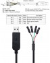 DTECH DT-6553 USB TO TTL SERIALCABLE 1.8M DTECH DT-6553 USB TO TTL SERIALCABLE 1.8M