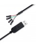 DTECH DT-6553 USB TO TTL SERIALCABLE 1.8M DTECH DT-6553 USB TO TTL SERIALCABLE 1.8M