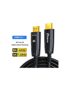 DTECH DT-HOF8025 8K HDMI FIBER...
