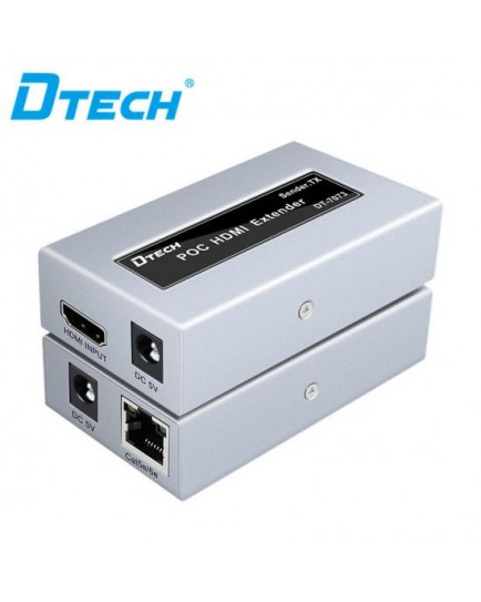 DTECH DT-7073(2ND) HDMI EXTENDER 50M POC TYPE DTECH DT-7073(2ND) HDMI EXTENDER 50M POC TYPE