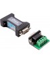 DTECH Port-Powered RS232 to RS485 Converter Adapter for Industrial Long Haul Serial Communication Supports 600W Anti-surge and 15KV Static Protection