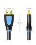 DTECH DT-H004FX Hdmi Cable 2.0V 4K 2M Blue